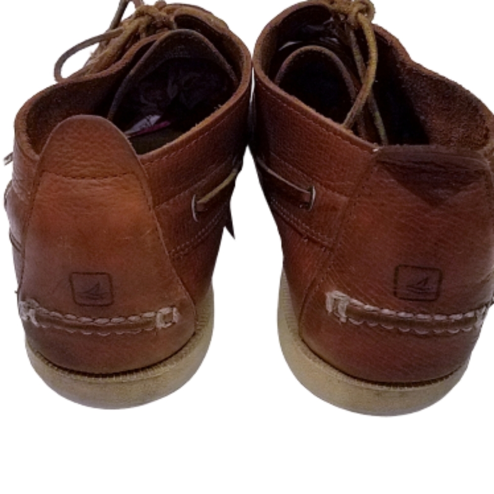 Sperry Topsider Leather Boardwalk Chukka Shoes - Picture 5 of 8